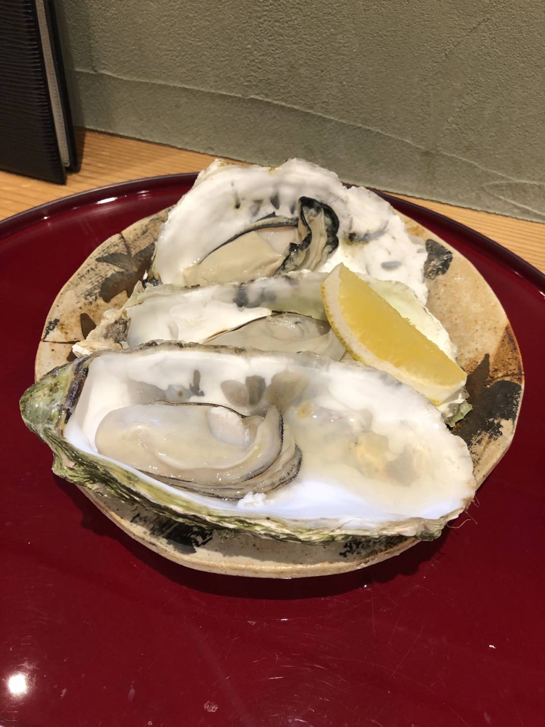 蒸し牡蠣