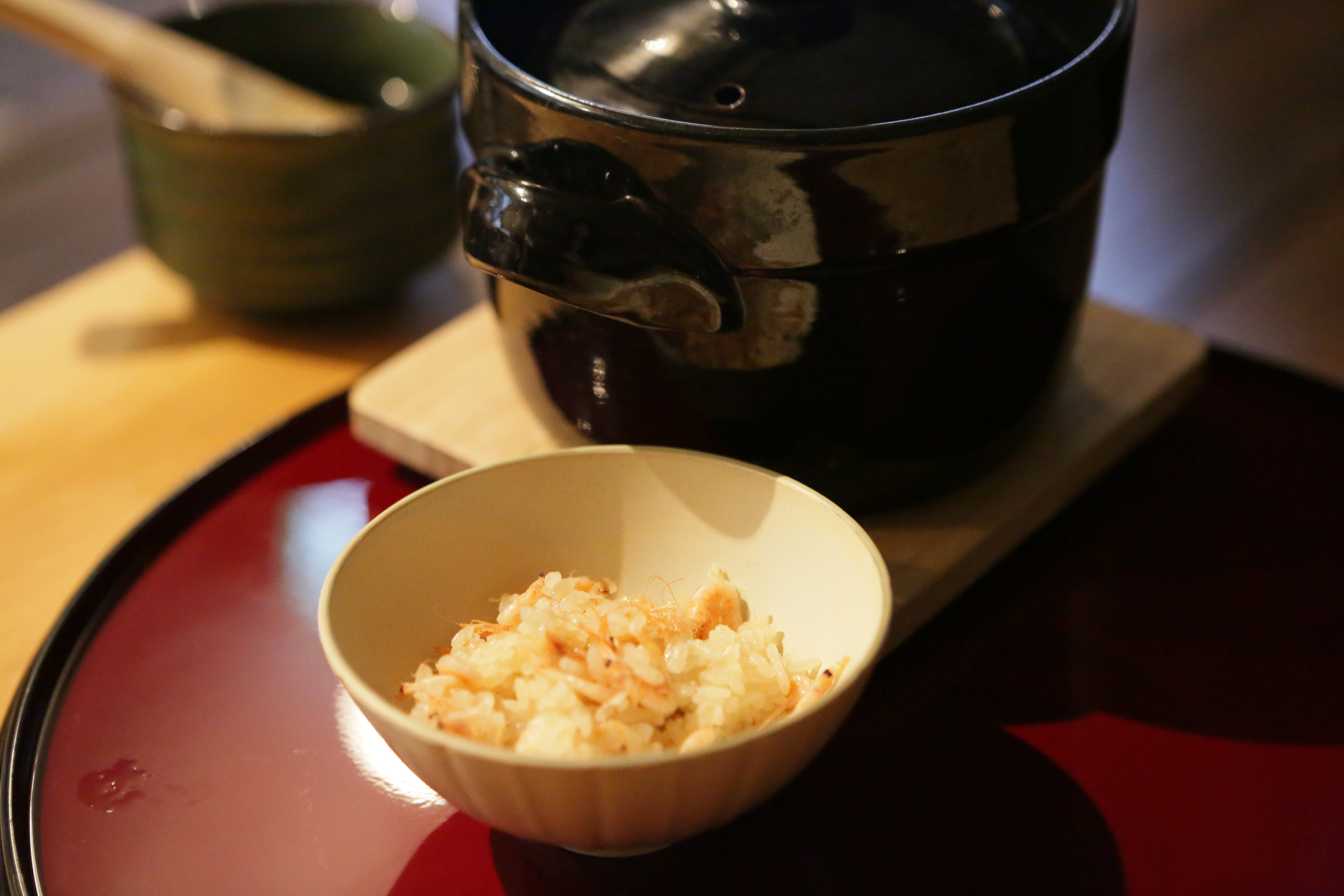 桜えびの釜飯